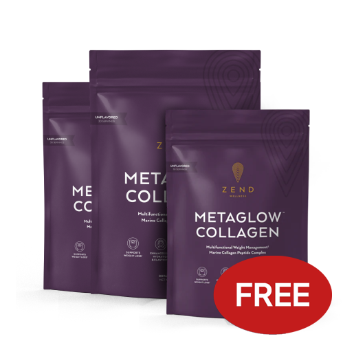 MetaGlow Collagen 2+1 Pack FREE