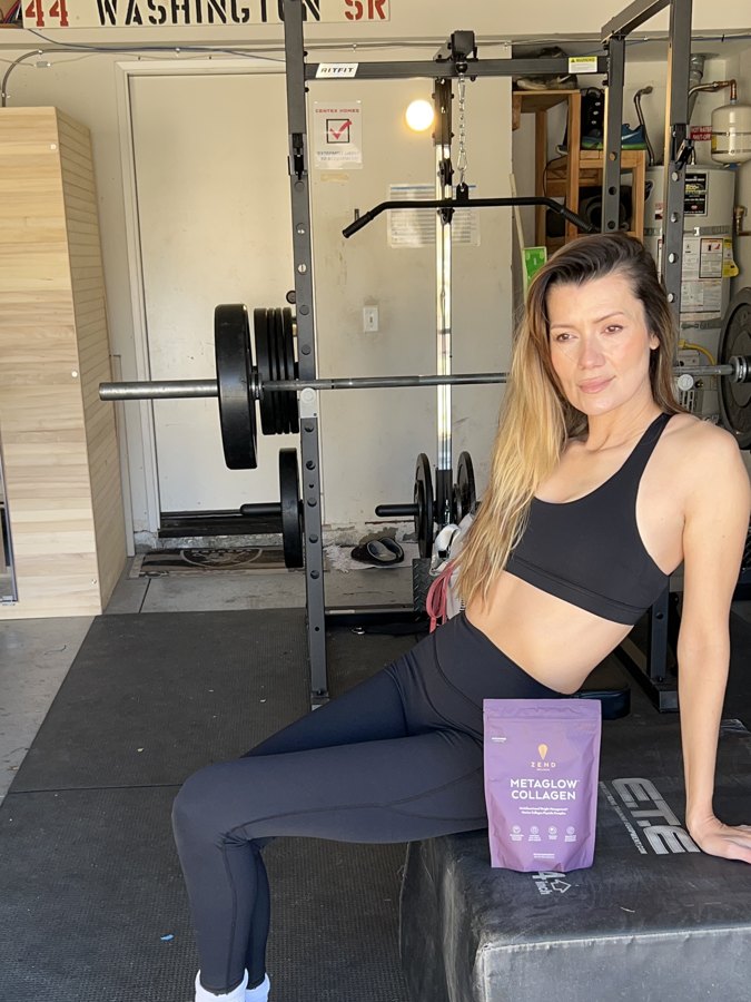 A Zend customer at the gym